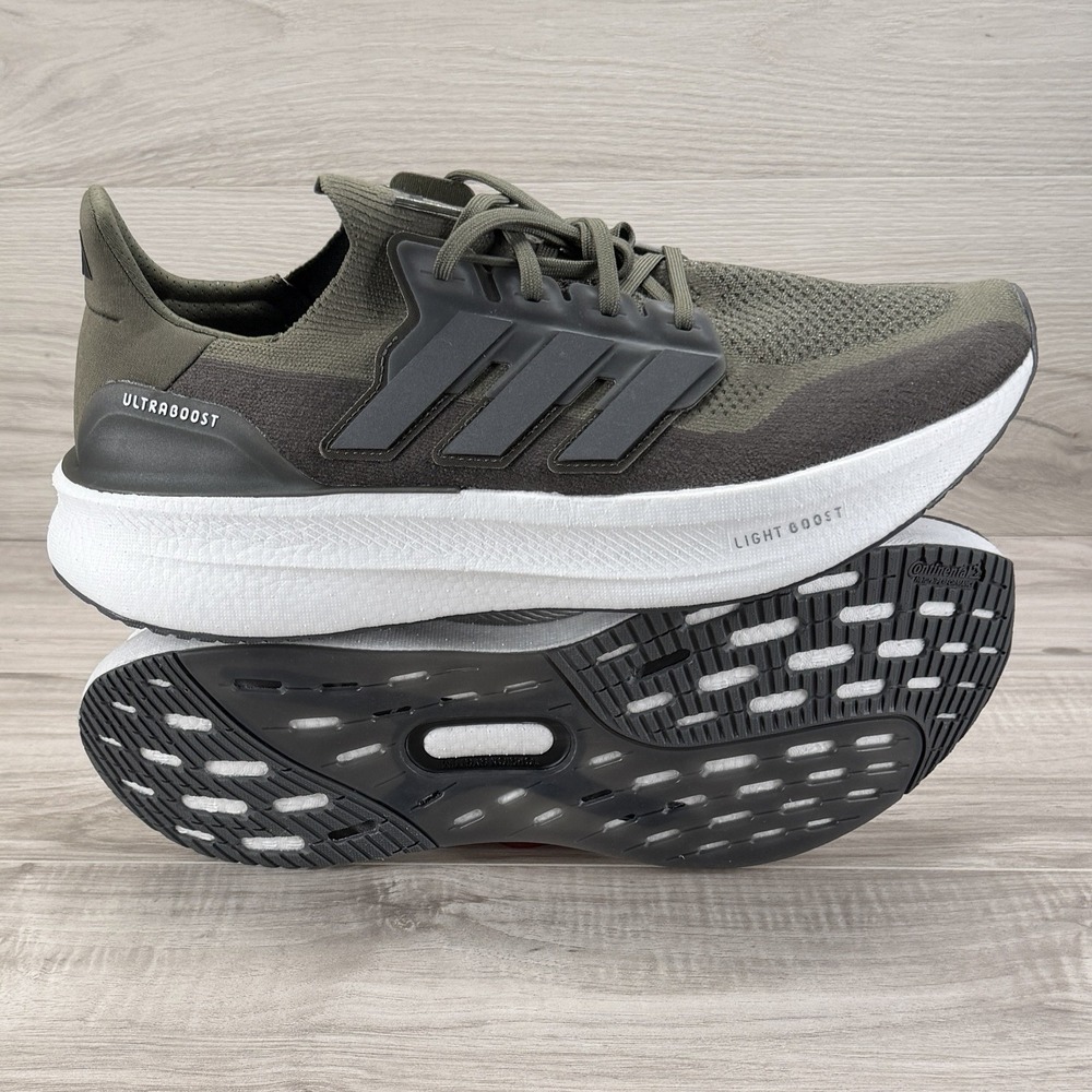 Adidas Ultraboost 5 Running Shoes Strata Shadow Olive Mens Size 13 ID8815 NEW